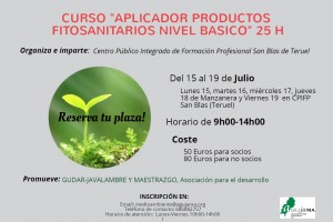 Curso Aplicador Productos Fitosanitarios