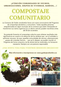 Flyer compostaje comunitario