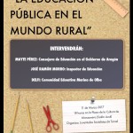 Cartel charla